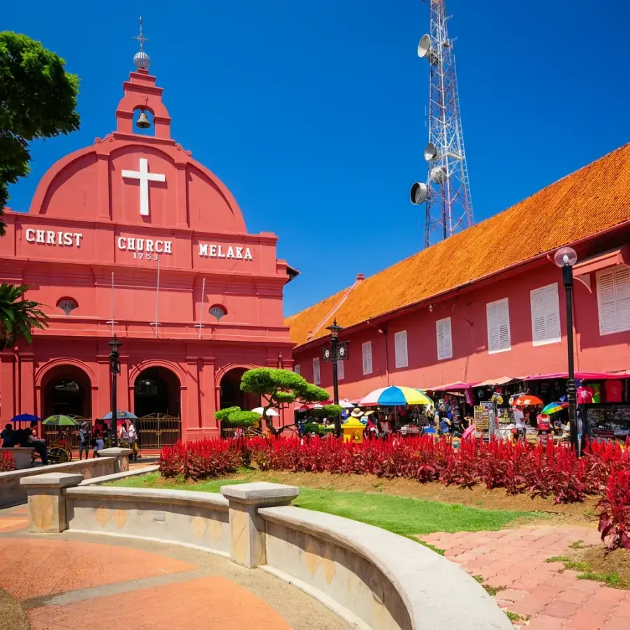Christ Church Melaka heritage architecture