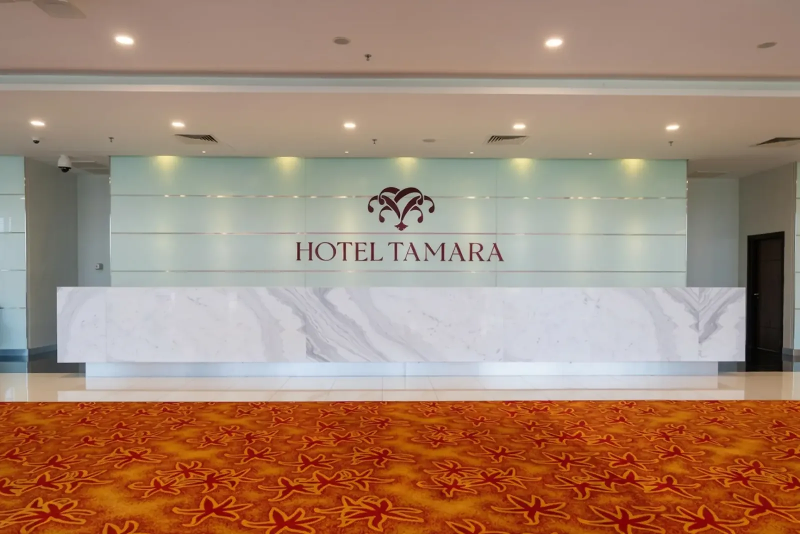 Reception / guest arrival